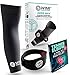 WIMI Sports & Fitness 1 Tennis Elbow Brace for Tendonitis & 1 Elbow Compression Sleeve (1-Count) - Eases Tennis Elbow - Golfers Elbow & Arm Pain + Provides Relief & Support for Sore Muscles & Tendons