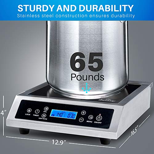 Duxtop Professional Portable Induction Cooktop, Commercial Range