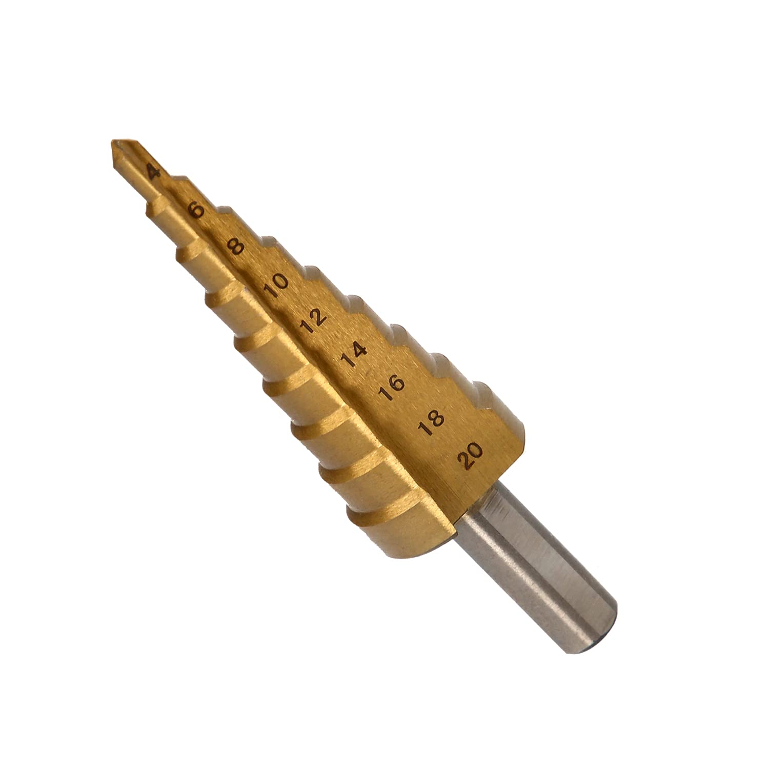 WOLFPACK LINEA PROFESIONAL 9062200 Step Drill Bit HSS Ø 4 to 20 mm, Multicoloured