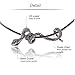 EVBEA Choker Snake Necklace Gothic Statement Collar Necklaces for Women (Black)