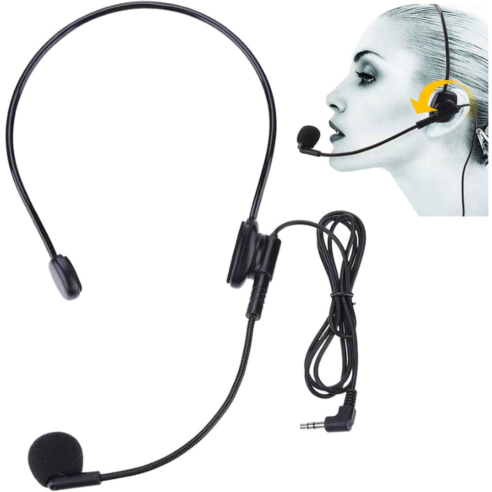 VOVIGGOL Upgraded Wired Microphone Headset with 270