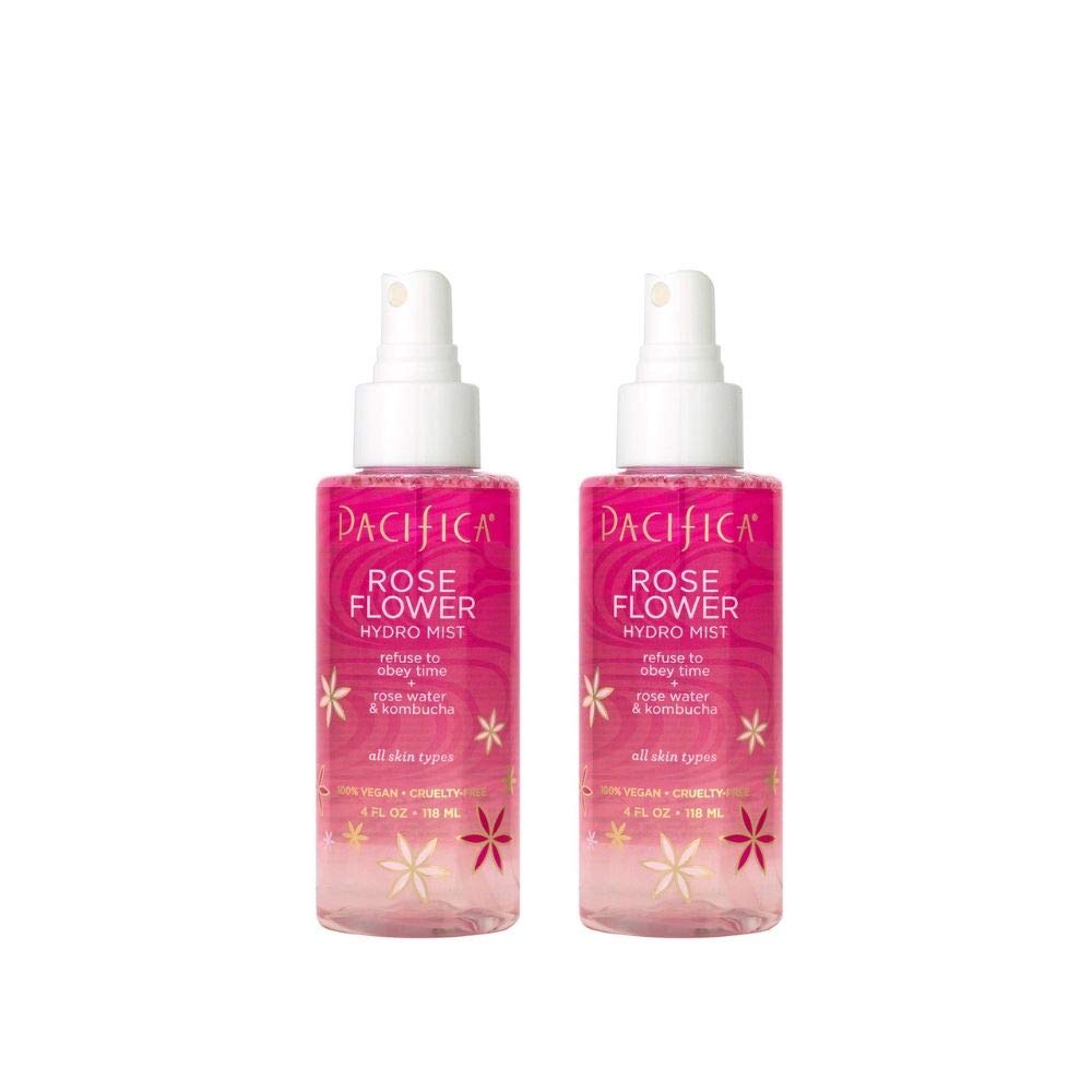 Pacifica Rose Flower Hydro Mist, 2Count