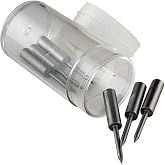 Allpax Center Pins, M, 1-7/16", PK6 AX3511-1, Each, Silver Steel, Straight, Hardware Pin