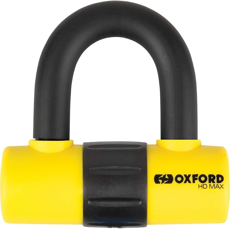 Oxford HD Max Yellow High Security Motorcycle Disc Lock LK311