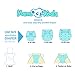 Mama Koala Pocket Cloth Diapers, 6 pcs + 6 Inserts, Halo, One Size