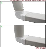 Kair 100mm Plastic Ducting Pipe 1m - Rigid Round Duct Channel UK Made view 6