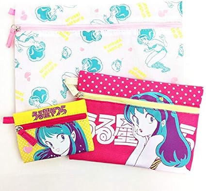 Amazon アニメ うる星やつら 3連ポーチ スター グッズ Mcor