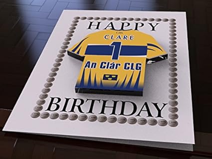 Buon Natale In Gaelico.Gaelico Action Gaa Uk Irlandese Hockey Jersey Biglietti Auguri Azionabili Name Tutti I Numero Ogni Team Kostenlose Di Personalizzazione Amazon It Cancelleria E Prodotti Per Ufficio