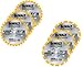 Dewalt 5-3/8-Inch Saw Blade Combo Pack with (3) 30 Tooth and (3) 16 Tooth Saw Blades