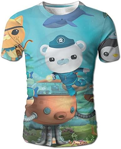 RICHA CHEZ T-shirt Octonauts Scene Fun Sublimated 3D Full Print Sexy Charm Comfortable Youth T-shirt