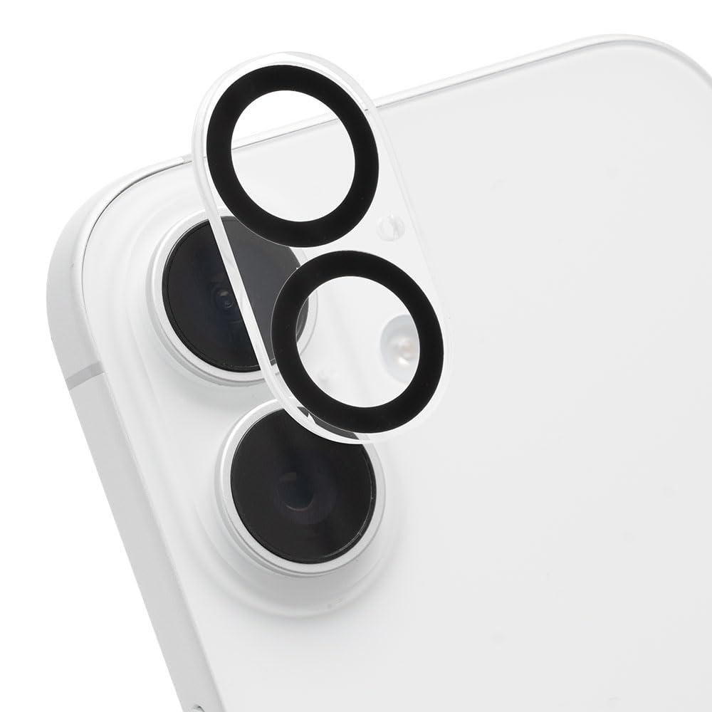 HAMEE iFace iPhone 16 / 16Plus カメラレンズ 保護カバー クリア ハミィの商品画像