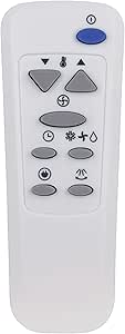 Replacement Remote For Kenmore Air Conditioner Model 5304476311 - Compatible With 253 Series AC Units