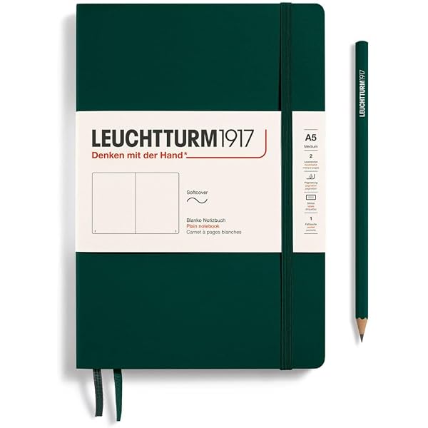 【未開封・4冊まとめ売り】LEUCHTTURM1917 A5 ノート 無地バニラ Amazon.com : LEUCHTTURM1917 - Notebook Softcover Medium A5-123