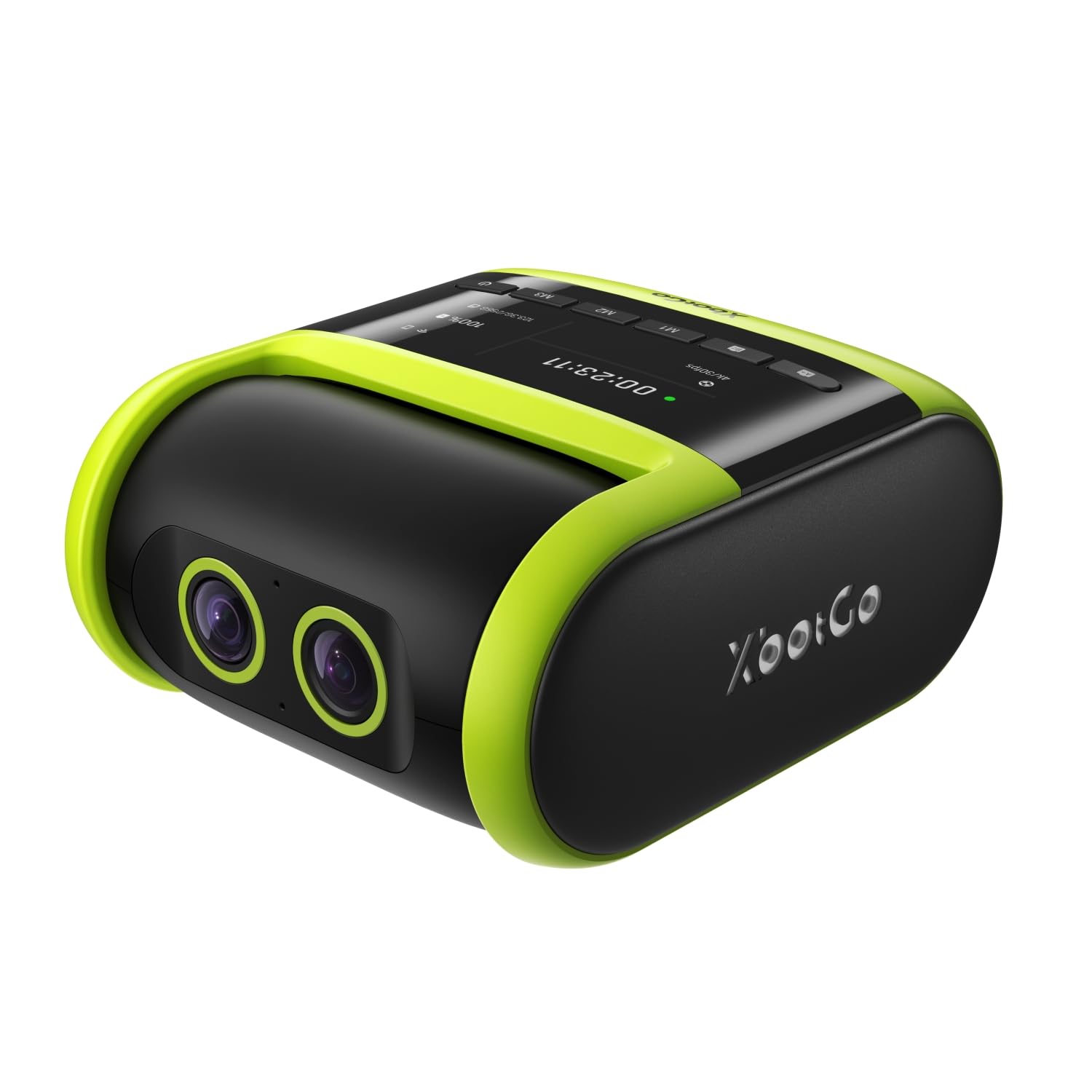 Photo 1 of XbotGo Falcon All-in-One AI Action Camera, 4K Auto Tracking Sport Camera for Soccer, Basketball & Football, Dual-Lens Team Sports Recorder with Live Streaming, No Subscription Required (Edge Green)