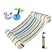 EFFUN Water Hammock, Swimming Pool Water Hammock Lounge Float Hammock Inflatable Raft Swimming Pool Lounger Air Lightweight Floating Chair and Float Swimming Pool Lounger for Adults/Kids Colorful