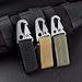 Edapter Tactical Gear Clip Band Gear Keeper Pouch Key Chain Nylon Belt Keychain EDC Molle Webbing Key Ring Holder Military Utility Hanger Keychain Hook Compatible with Molle Bags-Pack of 3
