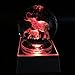 JINGDIAN Crystal LED Elephant W/Multicolor Home Decoration Ball