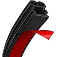 52.5Ft Car Door Seal Strip for Truck Car Weather Stripping Universal Self Adhesive Large Auto Door Soundproofing Weatherstrip for Pickup Truck SUV RV Boat