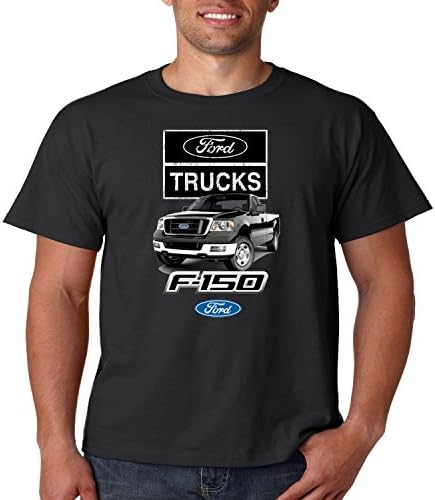 Licensed Ford T Shirt Ford Trucks F-150 Mens Tee S-5XL