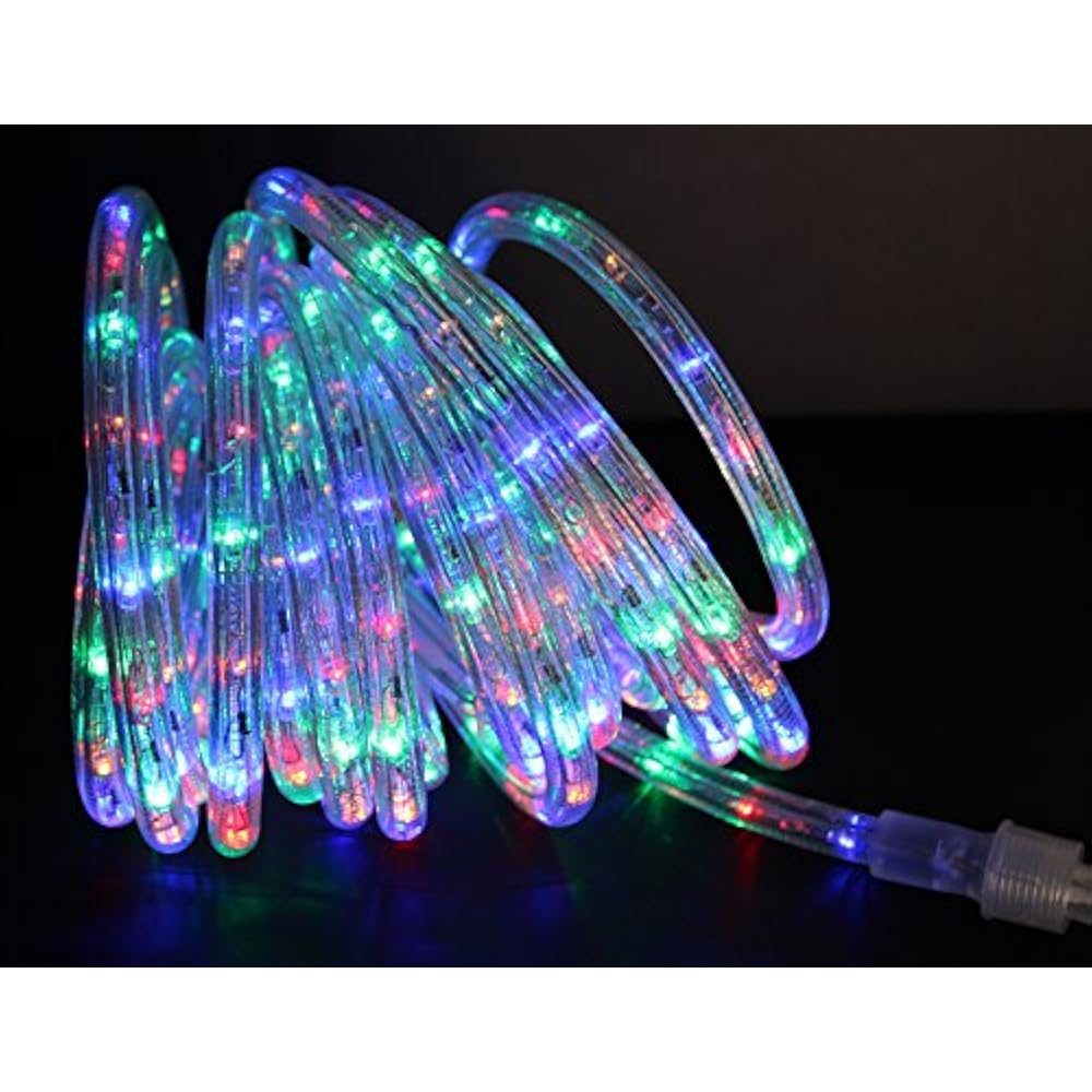 DirectLighting 24ft Super Bright Heavy Duty MultiColor Rope Lights