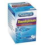 Motion Sickness Relief, Tablet, 50mg, PK50