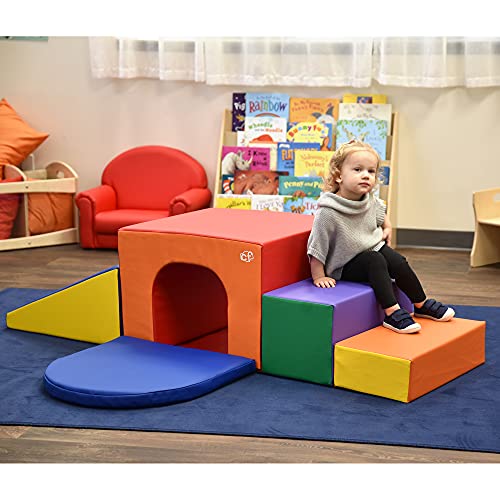 Children's Factory Soft Tunnel Climber, Primary, CF321049, Toddler and