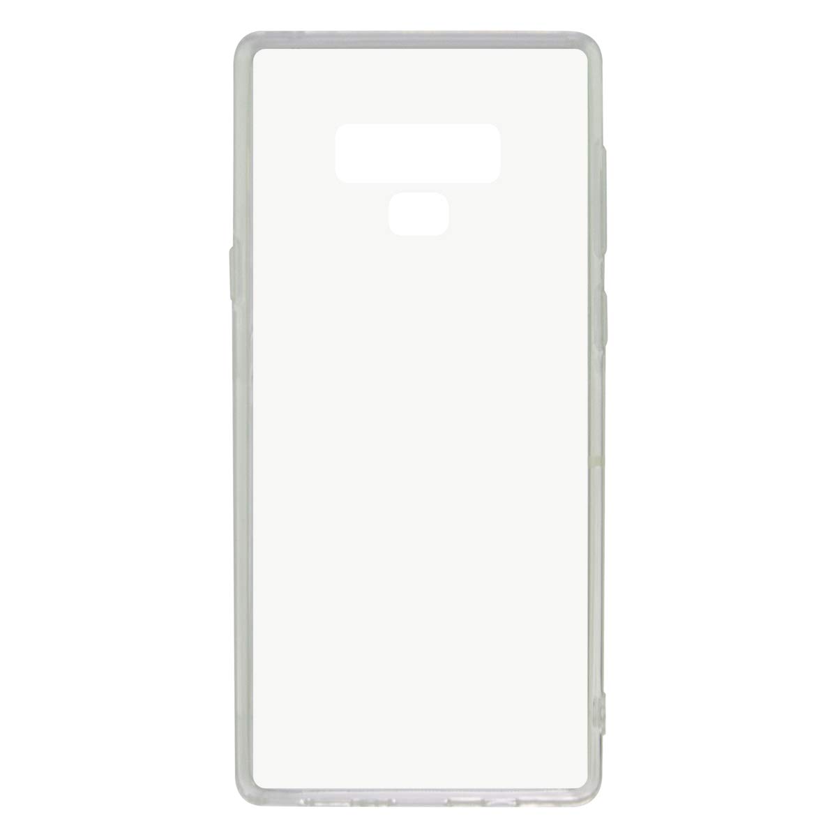 KSIX smart your tech Galaxy Note 9 Case, Semi-Rigid, Clear
