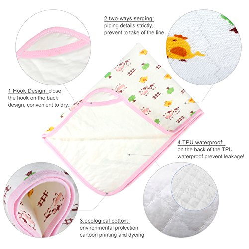Urine pad Diaper Changing Mat vogpo Mattress Sheet Protector, Baby