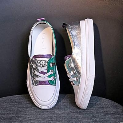 sneakers with silver bottom