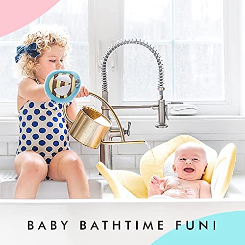 Blooming Bath Lotus Baby Bath Seat for Sink Premium Baby Bathtub