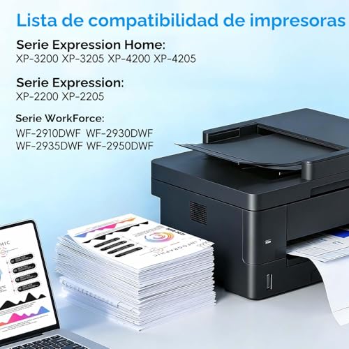 UPRIIN 604XL Compatible Ink Cartridges for Epson 604XL 604 XL for Epson XP 2200 XP-2205 XP-3200 XP-3205 XP-4200 XP-4205 Workforce WF-2910DWF WF-2930DWF WF-2935DWF (Pack of 1) 0)