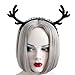 Bodermincer Black Lace Bat Ears Hairband Cosplay Clothes Headbands Accessories