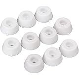 Möbel Gummi Rubber Beine Matte Tisch 25 x 20 x 13mm Weiß 10er Pack