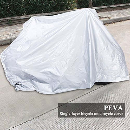 VGEBY1 Bike Cover, Waterproof Bicycle Covers Windproof Dustproof and Rainproof Outdoor Bike Rain Cover for Mountain Road Bike(M)