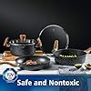 Haufson-Asteroid-Trio-Non-Stick-Cookware-with-Lid-5-Pieces-Set-Pot-And-Pan-Sets-Induction-PFOA-Free-Frying-Pan-28-cm-Saute-Pan-28-cm-with-Lid-Casserole-24-cm-with-Lid Haufson Asteroid Trio+, Non Stick Cookware with Lid, 5 Pieces Set, Pot And Pan Sets Induction, PFOA Free, Frying Pan 28…