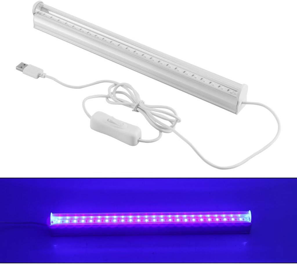 Pikolai Suspending UV Light Bar LED Sterilizer UV Cleaning Stick for Room,Germicidal Sterilization Lamp for Hotel Home Dormitory Toilet,USB Charging
