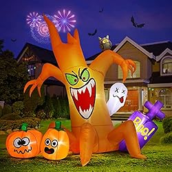 KOOY 8 FT Halloween Inflatable Decorations Spooky