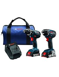 Bosch Kit de dos herramientas inalámbricas de iones de litio de 18 V (reacondicionado certificado)