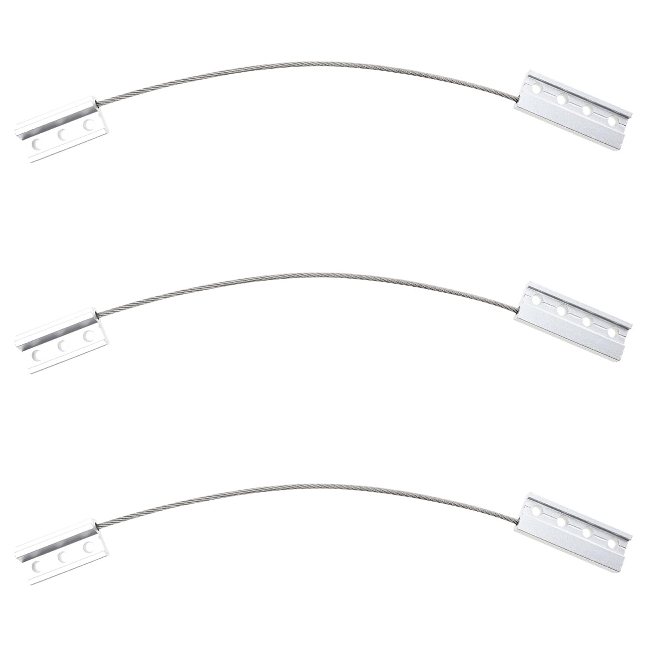 SEWOART 3pcs Anti-Falling Cable for Proofing Anchors Anti-Dropping Device for Home Schools Hospitals and Offices