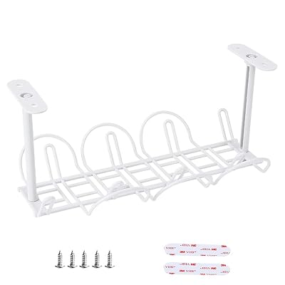 Wire Cable Tray Organizer for Under Desk Cable Philippines | Ubuy