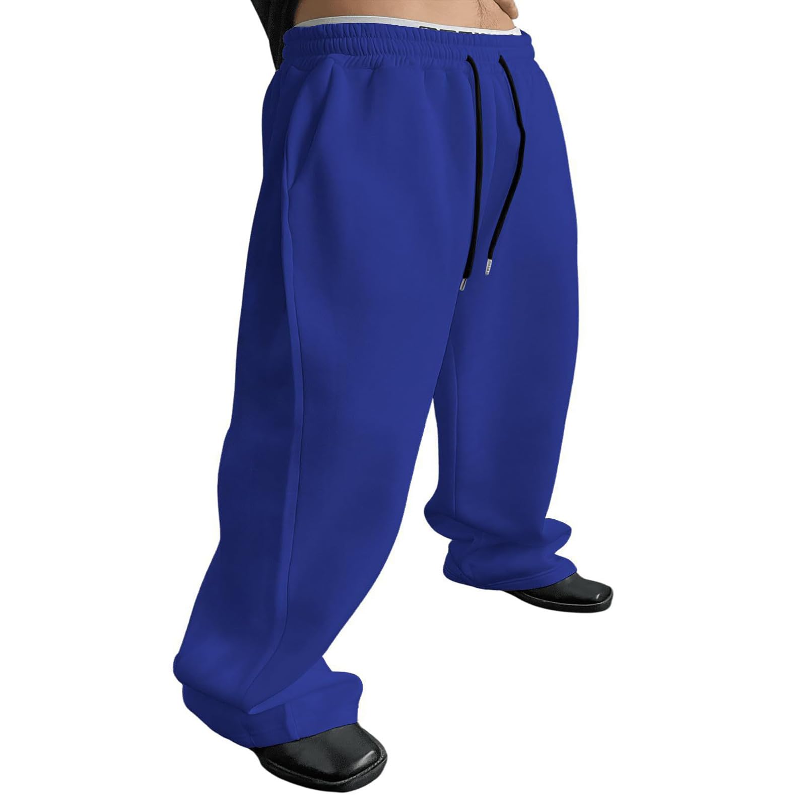 Baggy Sweatpants Men Wide Leg Sweats Pants Loose