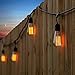 Vintage Edison Bulb KINGSO Dimmable 60W Edison Light Bulb Squirrel Cage Filament Incandescent Antique Light Bulb E26 Base ST64 110V - 6 Pack