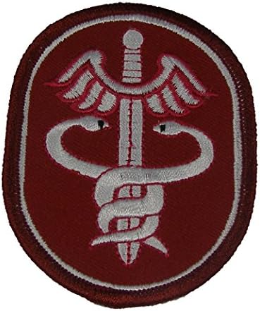 UNITED STATES ARMY MEDICAL COMMAND (MEDCOM) UNIT PATCH - Color - Veteran Owned Business.