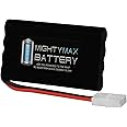 Mighty Max Battery 9.6V 2000mAh NiMH Battery Replacement for EZTEC Cutting Edge RC Boat