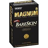Trojan Magnum Bareskin Lubricated Condoms, 10 Count