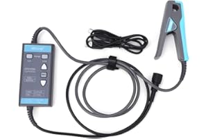 Current Probe, USB Power Supply, BNC Interface DC - AC Current Probe for Oscilloscope Multimeter with Motor Drive, Power Freq