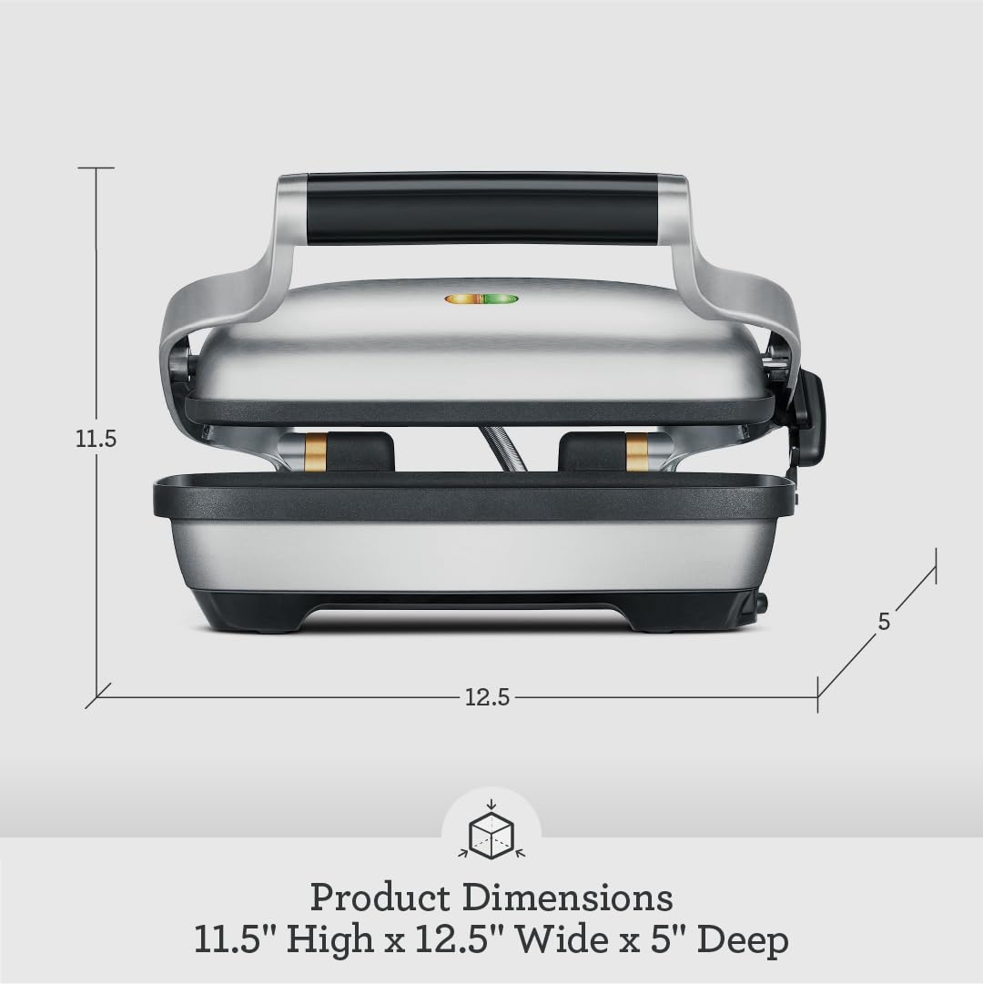 Breville the Perfect Press? Panini Press, BSG600BSS, Brushed Stainless Steel