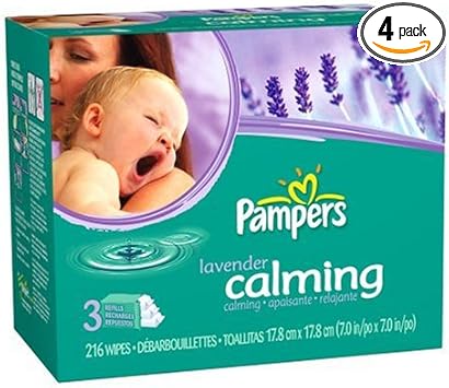 lavender scented baby wipes
