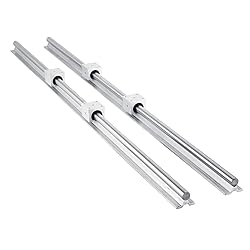 Happybuy 2PCS Linear Rail SBR20-1200mm, Linear