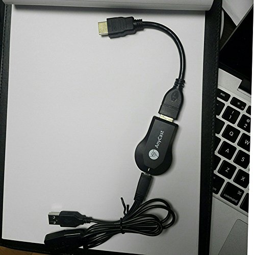 Display Dongle Streaming Media Players, Wireless Projection Receiver ,Mirroring WiFi Mini HDMI Adapter ,DLNA Airplay Miracast Dongle, Stick HD video Decoder For TV,Projector (1080p @ 60fps H.265)